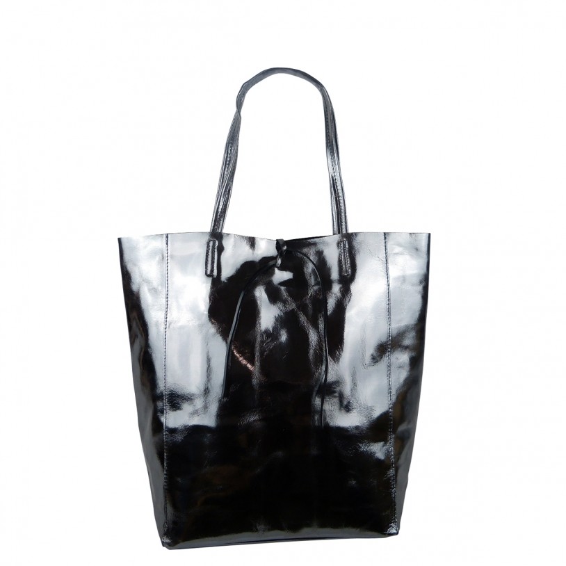 Women's Shoulder Bag Shopper in Grained cowhide SHGL2615