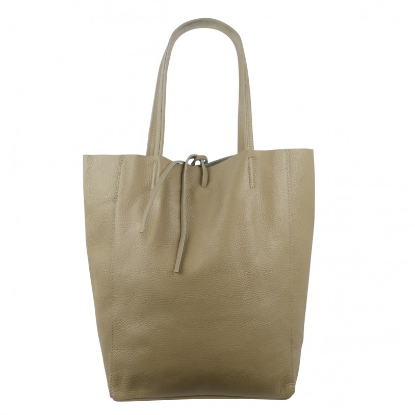Women's Shoulder Bag Shopper in Grained cowhide SHGL2615
