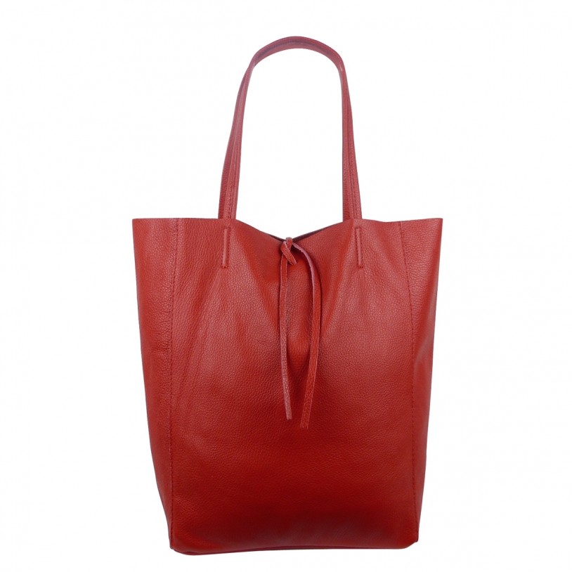 Women's Shoulder Bag Shopper in Grained cowhide SHGL2615