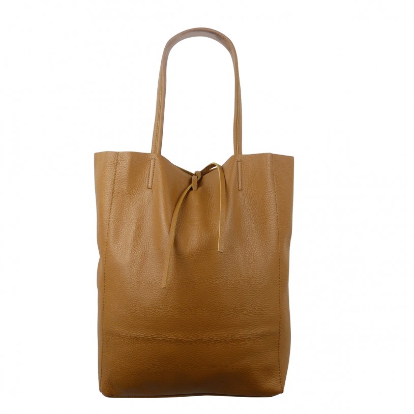 Women's Shoulder Bag Shopper in Grained cowhide SHGL2615