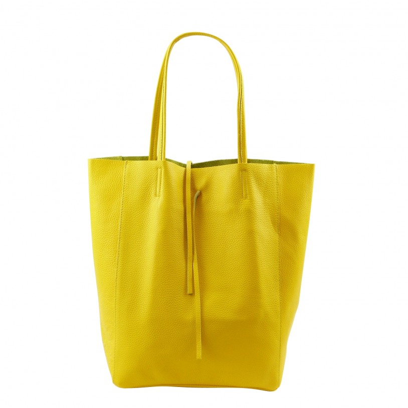 Women's Shoulder Bag Shopper in Grained cowhide SHGL2615