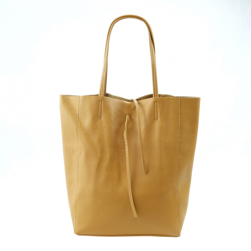 Women's Shoulder Bag Shopper in Grained cowhide SHGL2615