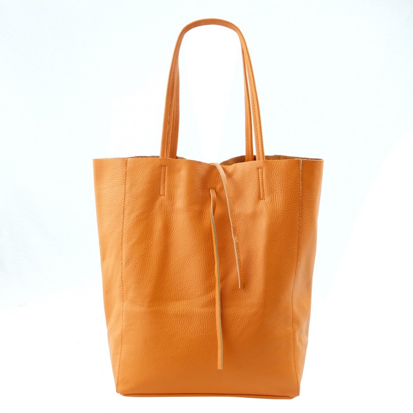 Women's Shoulder Bag Shopper in Grained cowhide SHGL2615