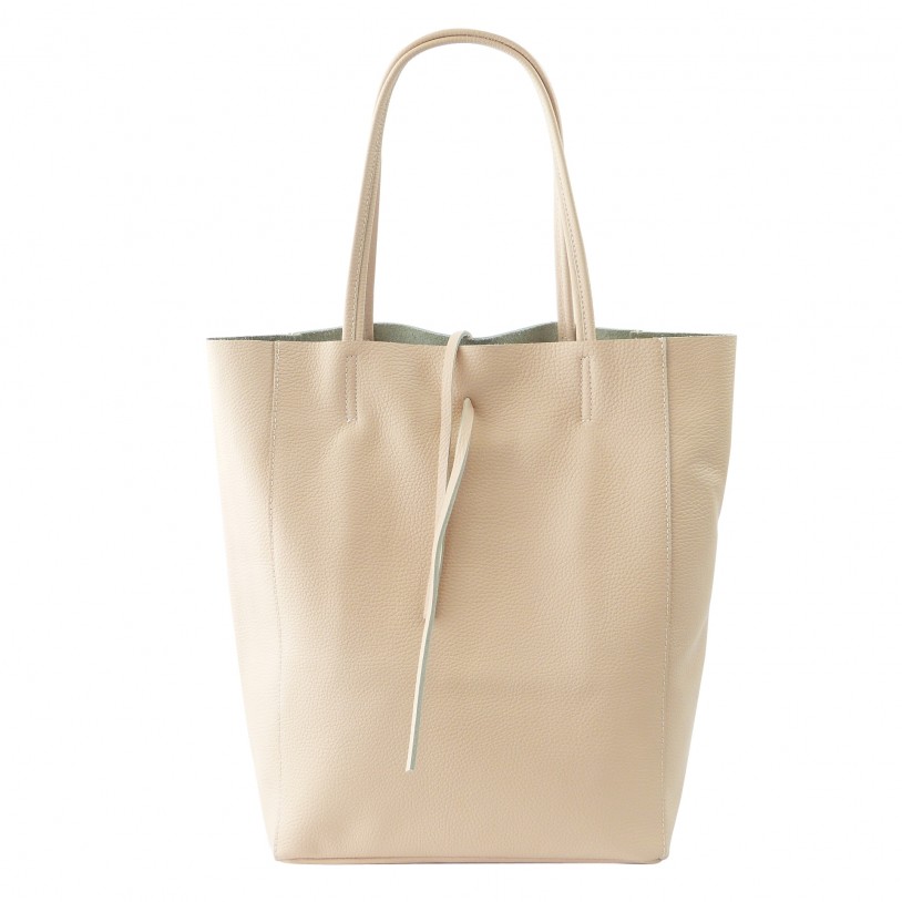 Women's Shoulder Bag Shopper in Grained cowhide SHGL2615