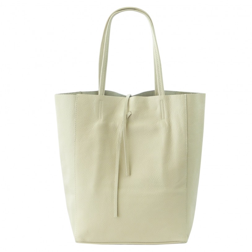 Women's Shoulder Bag Shopper in Grained cowhide SHGL2615