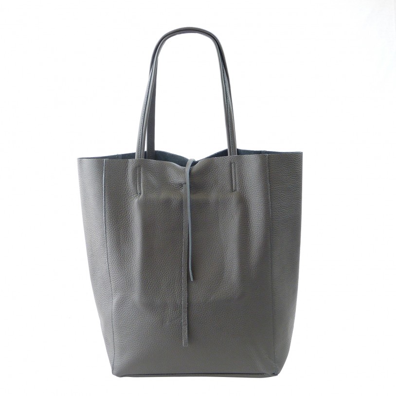 Women's Shoulder Bag Shopper in Grained cowhide SHGL2615