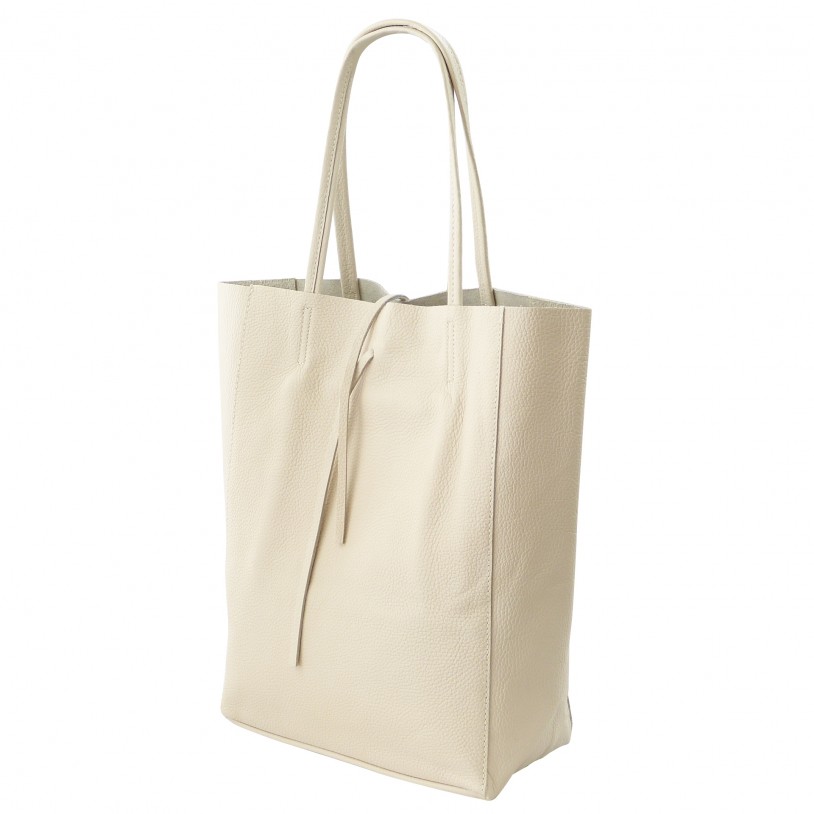Women's Shoulder Bag Shopper in Grained cowhide SHGL2615