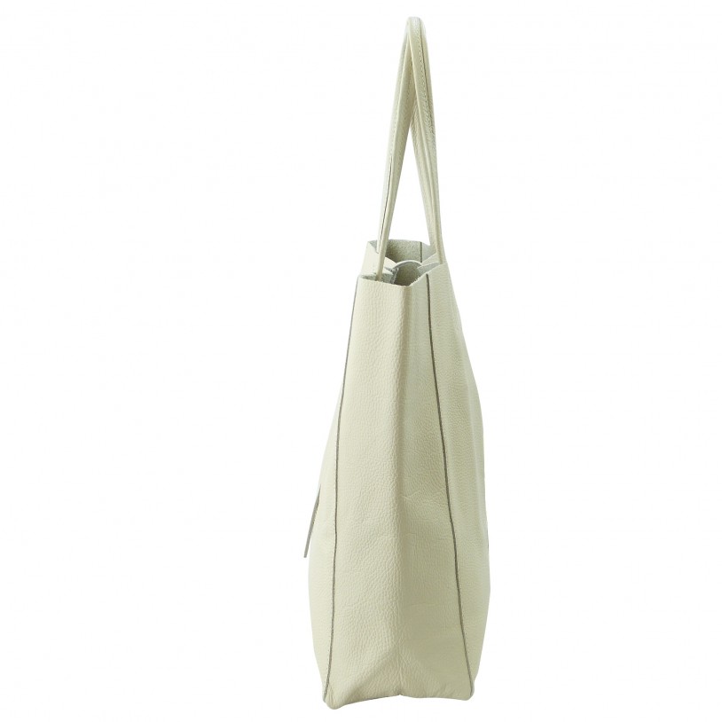 Women's Shoulder Bag Shopper in Grained cowhide SHGL2615