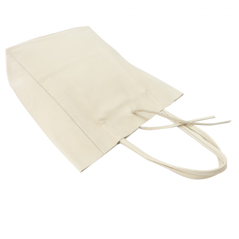 Women's Shoulder Bag Shopper in Grained cowhide SHGL2615