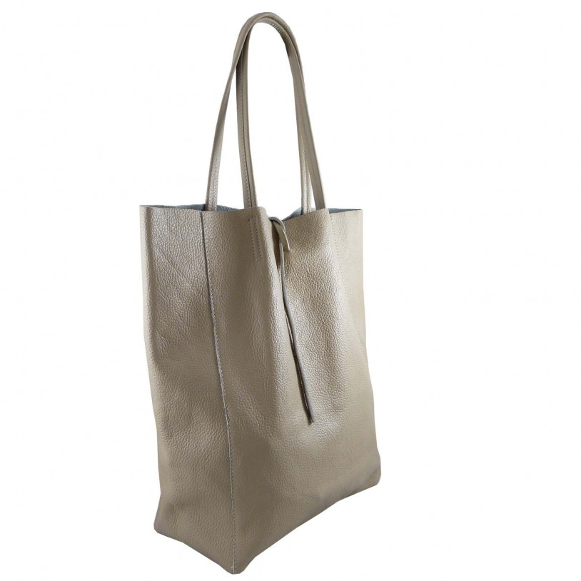 Women's Shoulder Bag Shopper in Grained cowhide SHGL2615