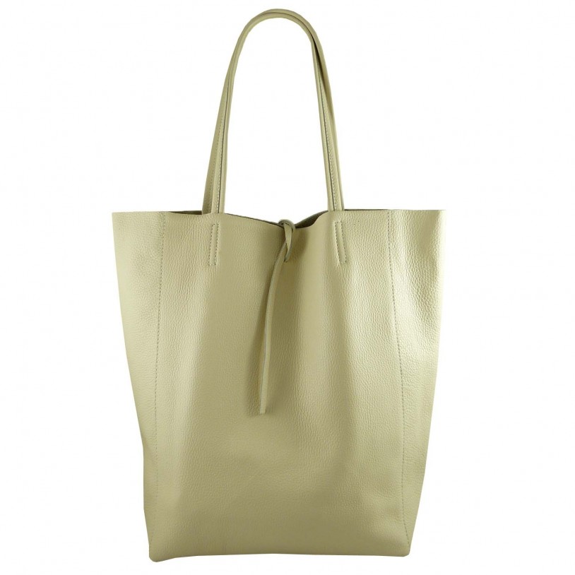 Women's Shoulder Bag Shopper in Grained cowhide SHGL2615