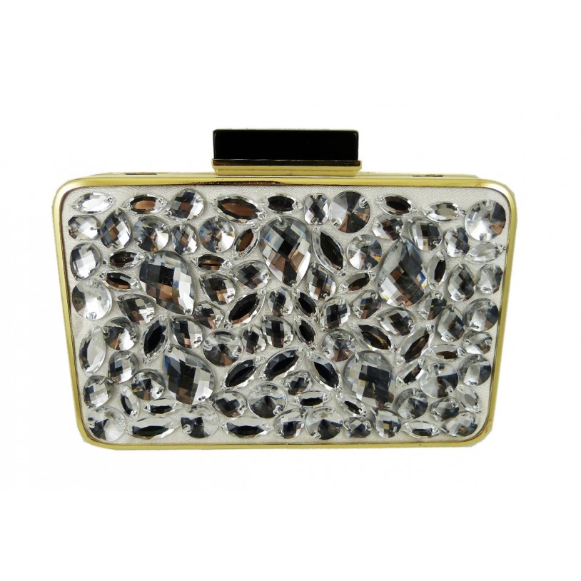 Ladies Evening bag with PU LOOKAT SHLK16817