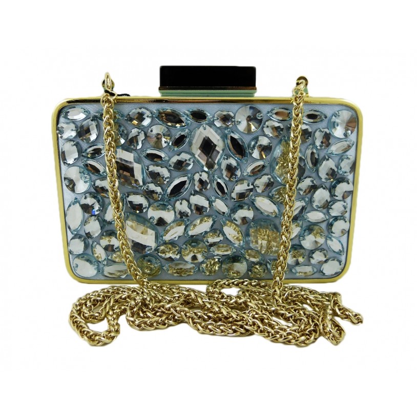 Ladies Evening bag with PU LOOKAT SHLK16817