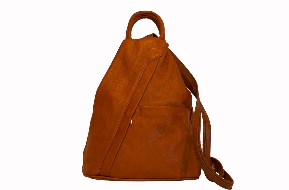Nappa leather backpack SHNARU2301
