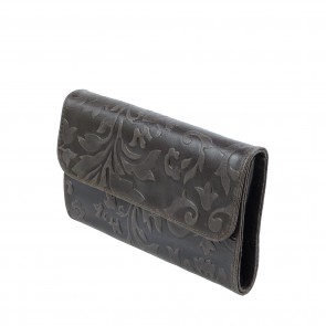 Ital. Gossip shoulder bag in cowhide embossed SHB1519