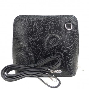 WOMEN'S SHOULDER BAG OF LEATHER WITH SMALL PRINT BLUMEM SHG1215