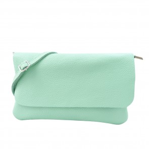 Ital. Gossip shoulder bag in grained cowhide SHG149