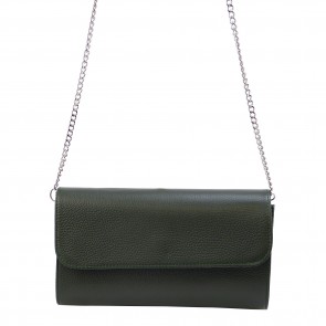 Ital. Gossip shoulder bag made of grained cowhide SHG159